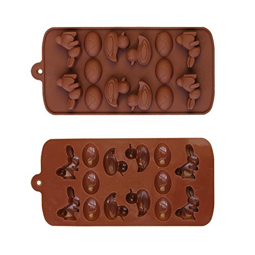 Esslly Duck & Rabbit Silicone Mould – 14-Cavity