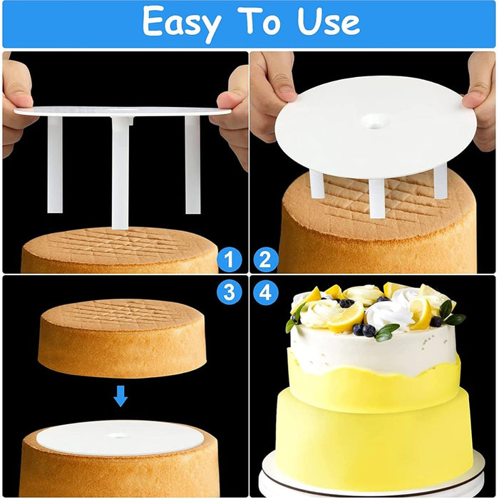 Esslly Plastic Dowel Rods for Tiered Cake Construction | Pack of 4