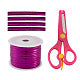 Pink Aluminium Twist Tie Roll | 80 meter Length