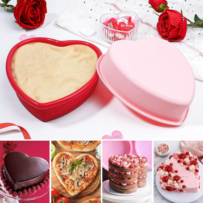 Heart Shaped Silicone Cake Mould | For 500 grams bake